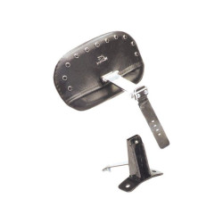 PartzBiz HD MD79611 - Mustang Seats Smooth Black Studs Driver Backrest for Harley Touring 09-17 FLH/T | 79611 PartzBiz HD MD79611 - Mustang Seats Smooth Black Studs Driver Backrest for Harley Touring 09-17 FLH/T | 79611