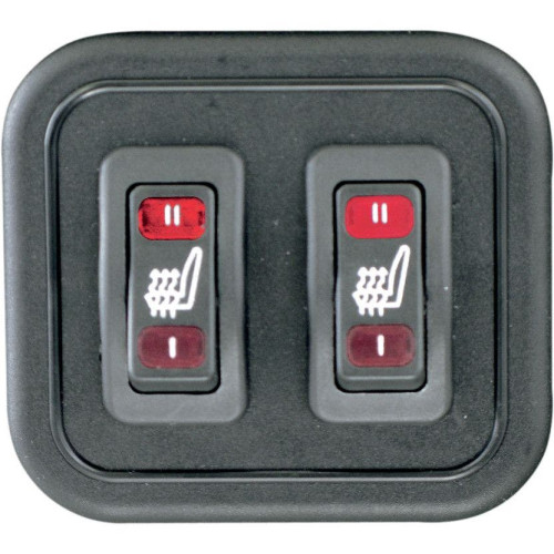 PartzBiz HD: 4408567-Mustang Plain One Piece Heated Touring Seat สำหรับ Harley 08-17 รุ่น FLH/T | 79646 PartzBiz HD: 4408567-Mustang Plain One Piece Heated Touring Seat สำหรับ Harley 08-17 รุ่น FLH/T | 79646