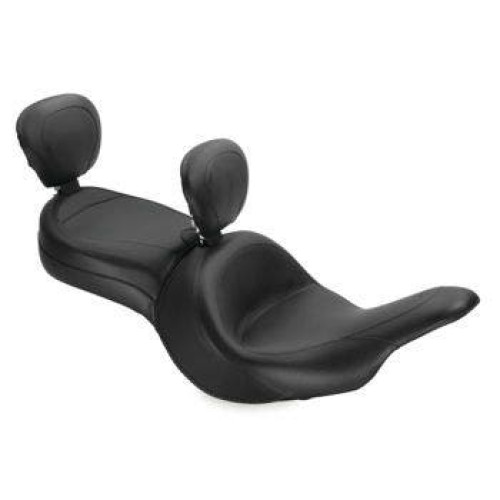 PartzBiz HD: 4408570-Mustang 79688 สีดำ One Piece Wide Original Touring 11-18 Kawasaki VN1700 489301 0810-0508 08100508