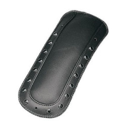 PartzBiz HD MD78036 - Mustang 78036 Black Studded Fender Bib for Solo Seat Harley 97-18 Road King 