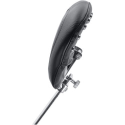 PartzBiz HD MD79588 - Mustang Black w/ Chrome Studs Removeable Backrest for Summit Touring Seat 79588 | 79588 PartzBiz HD MD79588 - Mustang Black w/ Chrome Studs Removeable Backrest for Summit Touring Seat 79588 | 79588