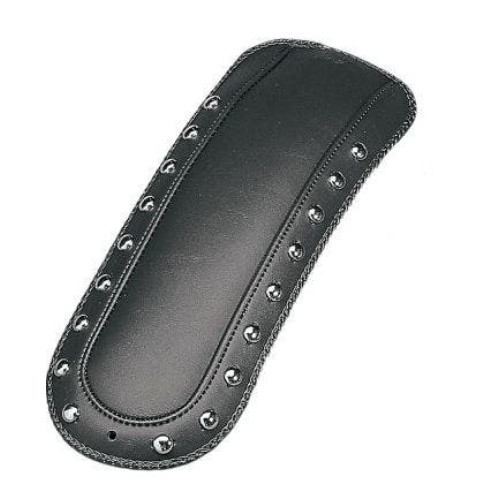 PartzBiz HD: 4408509-Mustang Chrome Studded Fender Bib สำหรับที่นั่งเดี่ยว Harley 97-16 FLH/T/X - 78039 PartzBiz HD: 4408509-Mustang Chrome Studded Fender Bib สำหรับที่นั่งเดี่ยว Harley 97-16 FLH/T/X - 78039