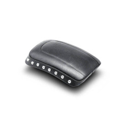 PartzBiz HD MD76176 - Mustang Chrome Studded Thin Rear Pillion Seat Harley 08-17 FLSTC/N 00-07 FLSTS | 76176 PartzBiz HD MD76176 - Mustang Chrome Studded Thin Rear Pillion Seat Harley 08-17 FLSTC/N 00-07 FLSTS | 76176