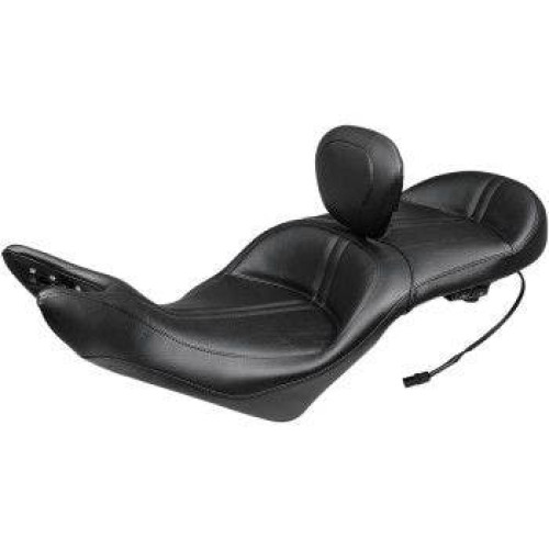 PartzBiz HD: 4408450-Mustang Seats Heated One Piece Touring Seat Drivers Backrest 79723 Victory 08-17 PartzBiz HD: 4408450-Mustang Seats Heated One Piece Touring Seat Drivers Backrest 79723 Victory 08-17