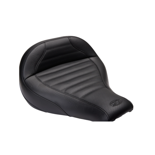 PartzBiz HD: 4408430-Mustang Solo Front Black Harley Seat W/O พนักพิงคนขับ Tuck-N-Roll 18-23 FLFB/S | 75832 PartzBiz HD: 4408430-Mustang Solo Front Black Harley Seat W/O พนักพิงคนขับ Tuck-N-Roll 18-23 FLFB/S | 75832