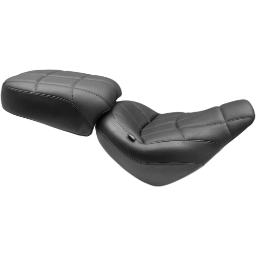 PartzBiz HD: 4408434-Mustang Solo ด้านหลังแคบสีดำ Harley Seat Cube Stitch 18-23 FXBB/FXBBS | 75161 PartzBiz HD: 4408434-Mustang Solo ด้านหลังแคบสีดำ Harley Seat Cube Stitch 18-23 FXBB/FXBBS | 75161