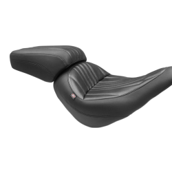 PartzBiz HD MD75722 - Mustang Solo Rear Narrow Black Harley Seat Dagger Stitch 18-23 FLSB/FXLR/FXLRS | 75722 PartzBiz HD MD75722 - Mustang Solo Rear Narrow Black Harley Seat Dagger Stitch 18-23 FLSB/FXLR/FXLRS | 75722