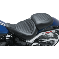 PartzBiz HD MD75833 - Mustang Solo Rear Narrow Cut สีดำ Harley Seat Tuck-N-Roll 18-23 FLFB/S | 75833 PartzBiz HD MD75833 - Mustang Solo Rear Narrow Cut สีดำ Harley Seat Tuck-N-Roll 18-23 FLFB/S | 75833