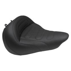 PartzBiz HD MD76578 - Mustang Solo Tour Breakout Black Trapezoid Stitch Harley Seat สำหรับ 13-17 FXSB | 76578 PartzBiz HD MD76578 - Mustang Solo Tour Breakout Black Trapezoid Stitch Harley Seat สำหรับ 13-17 FXSB | 76578