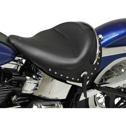 PartzBiz HD: 4408407-Mustang Studded Wide Solo 16.5” เบาะกว้างสำหรับ Harley Softail 05-17 FLSTN | 76231 PartzBiz HD: 4408407-Mustang Studded Wide Solo 16.5” เบาะกว้างสำหรับ Harley Softail 05-17 FLSTN | 76231