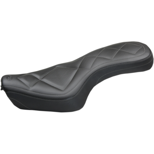 PartzBiz HD: 4408417-Mustang Super Tripper Carbon Style Seat 4 Harley 04-06 10-21 XL | 75238 PartzBiz HD: 4408417-Mustang Super Tripper Carbon Style Seat 4 Harley 04-06 10-21 XL | 75238