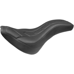 PartzBiz HD MD75159 - Mustang Tripper Fastback Harley Cut Low Seat Apex Stitch สำหรับ 18-23 FXBB/FXBBS | 75159 PartzBiz HD MD75159 - Mustang Tripper Fastback Harley Cut Low Seat Apex Stitch สำหรับ 18-23 FXBB/FXBBS | 75159