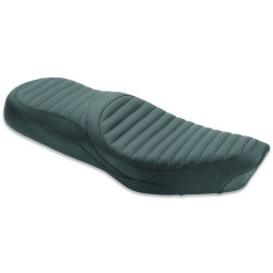 PartzBiz HD MD76827 - Mustang 76827 Black Tuck & Roll Sport Touring One-Piece Seat 01-16 Triumph 489590 0810-1535 08101535