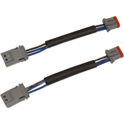 PartzBiz HD DS21200853 - Namz Front Turn Signal +12 Extension Harness สำหรับ Harley Softail 16 | NTSX-CB12