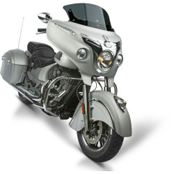 PartzBiz HD WP562-5180D - National Cycle N20703 Vstream Windscreen Dark Tint 11.25 ” Indian Touring 14-Up