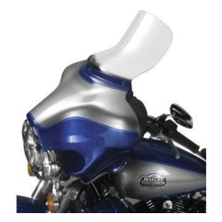 PartzBiz HD WP562-20160 - National Cycle N27401 Clear 10” Tall Wave Windscreen สำหรับ Harley FLTR 98-13 552580 Custom Road Glide อัพเกรดใหม่ที่ดีที่สุด