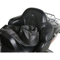 PartzBiz HD DS40010226 - Nelson-Rigg Defender Extreme เส้นทาง 1 กันน้ำรถจักรยานยนต์ครึ่งฝาครอบ DEX-RT1H 4001-0226 40010226 เบาะท้ายรถจักรยานยนต์กระเป๋าสินค้าที่เก็บสัมภาระอุปกรณ์เสริมการเดินทางที่ดีที่สุดสำหรับสุนัขแมว Touring Electra Road Street Glide King softail Heritage Slim 