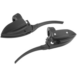 PartzBiz HD AN08-880 - Arlen Ness RAD III แฮนด์บาร์สีดำ 11/16 Harley 96-07 Radio Cruise | 08-880