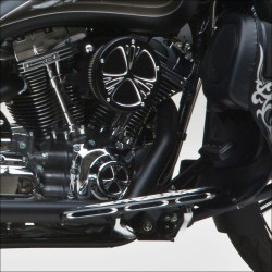 PartzBiz HD AN03-574 - Arlen Ness Tech Black Deep Cut Points ฝาครอบไทม์มิ่งจุดระเบิด Harley Twin Cam | 03-574 PartzBiz HD AN03-574 - Arlen Ness Tech Black Deep Cut Points ฝาครอบไทม์มิ่งจุดระเบิด Harley Twin Cam | 03-574