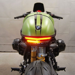 PartzBiz HD TR578767 - New Rage Cycles R9T-FE ชุดอุปกรณ์กำจัดบังโคลนพร้อมไฟ LED 14-18 BMW R Nine T สุดยอดการอัพเกรดใหม่ สัญญาณไฟเลี้ยว ไฟเบรกแบบกำหนดเอง Bobber 578767