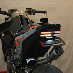 PartzBiz HD TR578993 - ชุดกำจัดบังโคลนมาตรฐาน Rage Cycles ใหม่พร้อมสัญญาณ LED 19-Up KTM 790 Duke