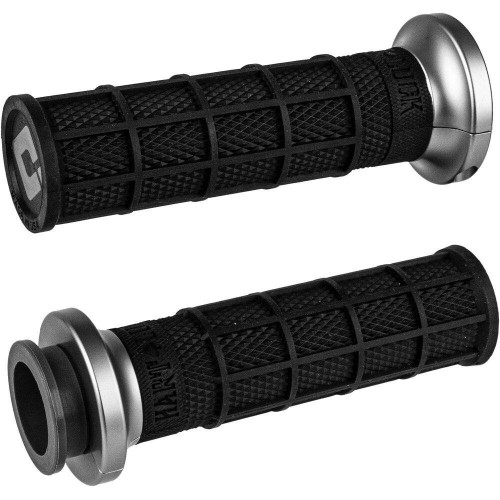 PartzBiz HD: 4408101-ODI Harley Hart-Luck Signature V-Twin Gunmetal Grips สายคันเร่ง Harley 84-Up