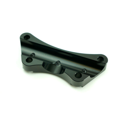 PartzBiz HD: 4408036-EPC One Piece แฮนด์สีดำ Riser แคลมป์ด้านบนพร้อม Setscrews สำหรับ Harley FLH/T PartzBiz HD: 4408036-EPC One Piece แฮนด์สีดำ Riser แคลมป์ด้านบนพร้อม Setscrews สำหรับ Harley FLH/T