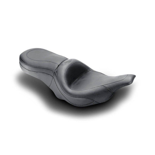 PartzBiz HD: 4408040-Mustang Seats One Piece Plain Sport Touring Seat Harley FLHT FLTR 97-07 | 75454