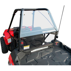 PartzBiz HD WP457-0152 - Open Trail Clear Rear Windshield High Strength Polycarb Polaris Ace 150 17-19