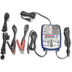 PartzBiz HD DS38070262 - Tecmate Optimate 3 x 2 Multi-Bank 12V วินิจฉัยแบตเตอรี่ชาร์จแบบแยกซัลเฟต PartzBiz HD DS38070262 - Tecmate Optimate 3 x 2 Multi-Bank 12V วินิจฉัยแบตเตอรี่ชาร์จแบบแยกซัลเฟต
