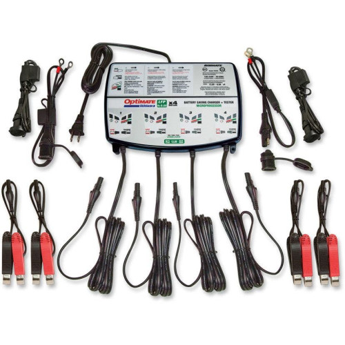 PartzBiz HD: 4408008-Tecmate OptiMate Lithium Battery 4 .8A เครื่องชาร์จ Tender Maintenance Center 4 Bank PartzBiz HD: 4408008-Tecmate OptiMate Lithium Battery 4 .8A เครื่องชาร์จ Tender Maintenance Center 4 Bank