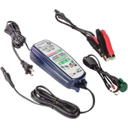 PartzBiz HD DS38070265 - เครื่องชาร์จสำหรับดูแลรักษา Tecmate Optimate Lithium 4S 0.8 แอมป์ แบตเตอรี่ลิเธียม LiFePO4
