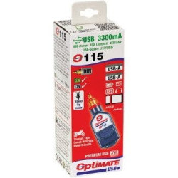 PartzBiz HD DS38070541 - Optimate O-115V2 เครื่องชาร์จ USB 3.3 แอมป์แบบ Dual Output BMW Triumph Ducati Harley PartzBiz HD DS38070541 - Optimate O-115V2 เครื่องชาร์จ USB 3.3 แอมป์แบบ Dual Output BMW Triumph Ducati Harley