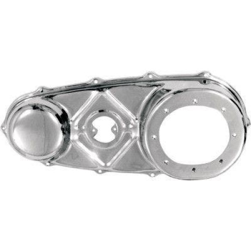 PartzBiz HD: 4407995-Paughco 750 ฝาครอบหลักด้านนอกโครเมียม Harley Knucklehead 36-54 1107-0189