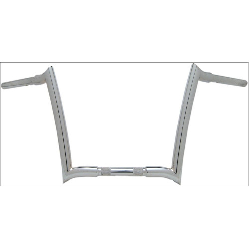 PartzBiz HD: 4407969-Paul Yaffe 14 ” OEM Monkey Bars Chrome Ape Hangers แฮนด์บาร์ Harley FLHR FLTR | OEMB125-14 ซี