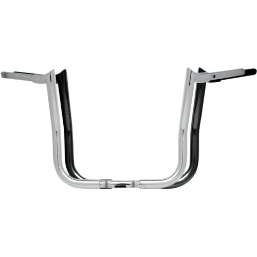 PartzBiz HD: 4407943-ชุดแพ็คเกจแฮนด์ Paul Yaffe Bagger 14 ” Chrome Monkey Bar Harley FLH Non ABS | ชุด MBB1.25C-14