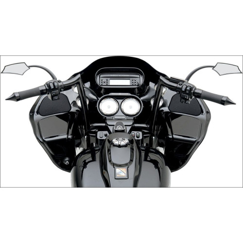 PartzBiz HD: 4407946-Paul Yaffe 10 ” OEM Monkey Bars Black Ape Hangers แฮนด์บาร์ Harley FLHR FLTR | OEMB125-10บี