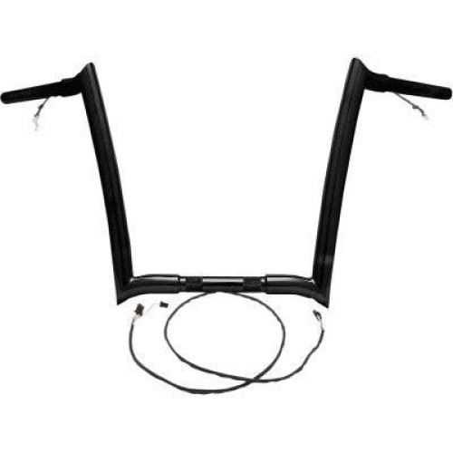PartzBiz HD: 4407958-Paul Yaffe Bagger Nation Black 1 1/4 ” แฮนด์ลิงแบบมีสาย Harley FLTR 15-20 0601-5315 0601-5316 0601-5317 0601-5318 0601-5319 0601-5320 0601-5321 0601-5322 0601-532 OEMP W-15L -10 OEMPW-15L-12 OEMPW-15L-14 OEMPW-15L-16