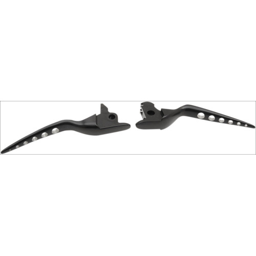 PartzBiz HD: 4407935-Paul Yaffe Bagger Nation Black Racing Hand Hydraulic  Levers Harley FLH/T 14-16 | RL-14-B
