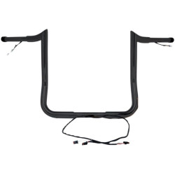 PartzBiz HD DS06015307 - Paul Yaffe Bagger Nation Black Wired แฮนด์ลิง 10” Monkey Harley Batwing 14-Up PartzBiz HD DS06015307 - Paul Yaffe Bagger Nation Black Wired แฮนด์ลิง 10” Monkey Harley Batwing 14-Up