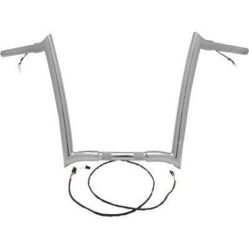 PartzBiz HD: 4407902-Paul Yaffe Bagger Nation Chrome 1 1/4” แฮนด์ลิงแบบมีสาย Harley FLTR 15-20 0601-5315 0601-5316 0601-5317 0601-5318 0601-5319 0601-5320 0601-5321 0601-5322 0601-532 OEMP W-15L -10 OEMPW-15L-12 OEMPW-15L-14 OEMPW-15L-16