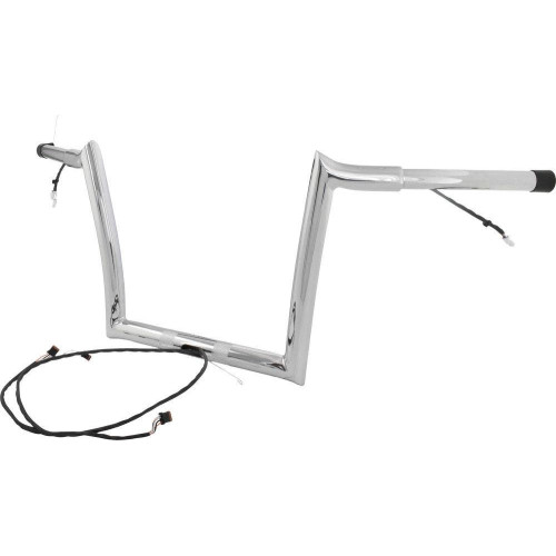 PartzBiz HD: 4407914-Paul Yaffe Bagger Nation Chrome 16 ” OE Monkey Bar Pre Wired Harley FLTR 15-Up 827-05619 OEMPW-15L-12 C ELECTRA ROAD STREET GLIDE KING ดีที่สุดสำหรับประสิทธิภาพ CUSTOM DAVIDSON