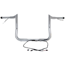 PartzBiz HD DS06015306 - Paul Yaffe Bagger Nation Chrome Wired แฮนด์ลิง 8” Harley Touring 14-Up PartzBiz HD DS06015306 - Paul Yaffe Bagger Nation Chrome Wired แฮนด์ลิง 8” Harley Touring 14-Up