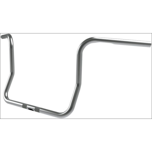 PartzBiz HD: 4407863-Paul Yaffe Bagger Nation 51530512CH Chrome 12 ” Rise 1 ” Classic Bagger Apes แฮนด์บาร์ 99-18 Harley Touring Dresser 06011820 0601-1820