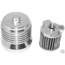 PartzBiz HD WP56-7104 - PC Racing Flo Reusable Stainless Oil Filter for Harley | PC71 030093