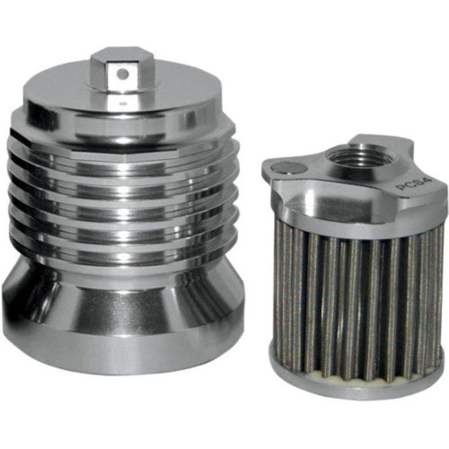 PartzBiz HD: 4407876-PC Racing PCS4C Polished Flo Oil Filter Reusable 35 Microns PartzBiz HD: 4407876-PC Racing PCS4C Polished Flo Oil Filter Reusable 35 Microns