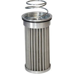 PartzBiz HD DS07120459 - PC Racing PC53-82 Stainless Drop In Flo Oil Filter 35 Microns Harley 53-82