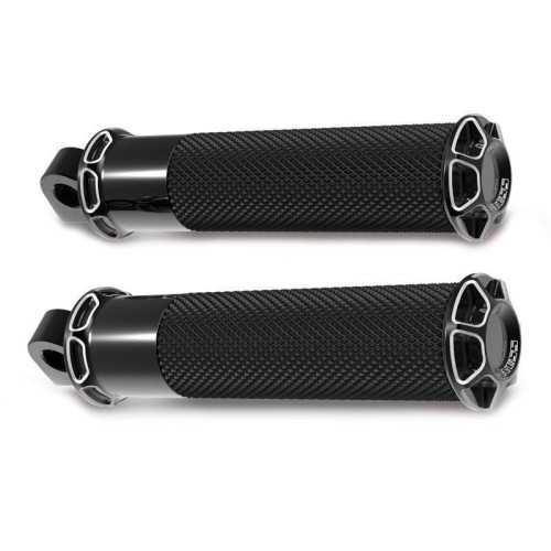 PartzBiz HD: 4407843-Arlen Ness Black Beveled Fusion Footpegs For Harley Male Mount Applications | 07-929 PartzBiz HD: 4407843-Arlen Ness Black Beveled Fusion Footpegs For Harley Male Mount Applications | 07-929