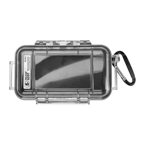 PartzBiz HD: 4407847-Pelican 1015 Black & Clear Micro Case เครื่องใช้ไฟฟ้าแบบพกพา กล้อง โทรศัพท์มือถือ | 1015-005-100