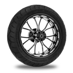 PartzBiz HD TRPM8029 - Performance Machine 17” ล้อหลัง Black Heathen 200 ยางแพ็คเกจ Harley 09-15 | เครื่องสมรรถนะ PartzBiz HD TRPM8029 - Performance Machine 17” ล้อหลัง Black Heathen 200 ยางแพ็คเกจ Harley 09-15 | เครื่องสมรรถนะ